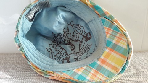 SOUTH POLE Zeitungsjungenmütze Größe M/L Cabbie kariert Urban Wear pastell Y2K gebraucht - Bild 5 von 8