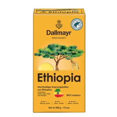 DALLMAYR ETHIOPIA Ground Coffee 500g / 17.6oz