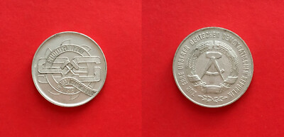 DDR Medaille Bergbau Qualitätskollektiv im Qualitätssicherungssystem  ( M396