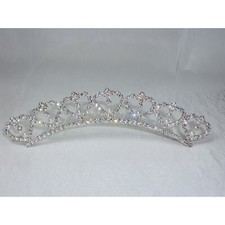 Tiara Bridal Flower Girl First Communion Princess Birthday tiara rhinestone comb