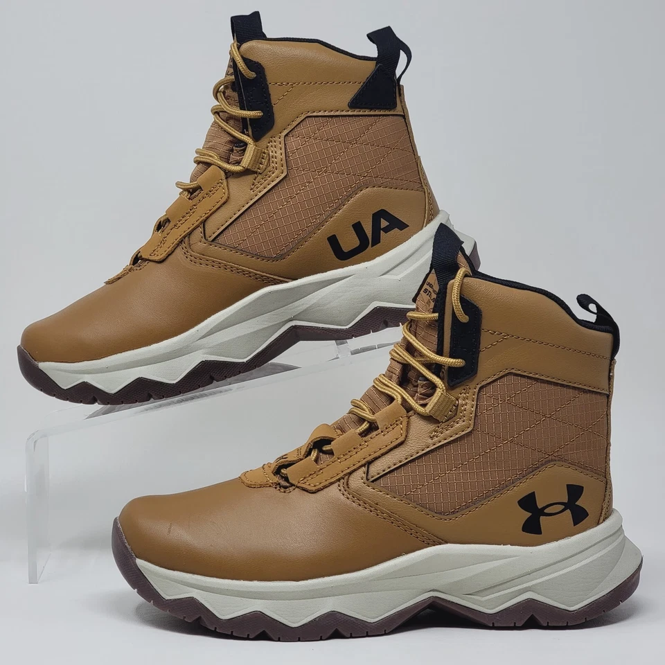 Under Armour Stellar G2 6" Botas Tácticas Senderismo Marrón Exterior Niños Talla 4Y Nuevas Foto 2 de 4