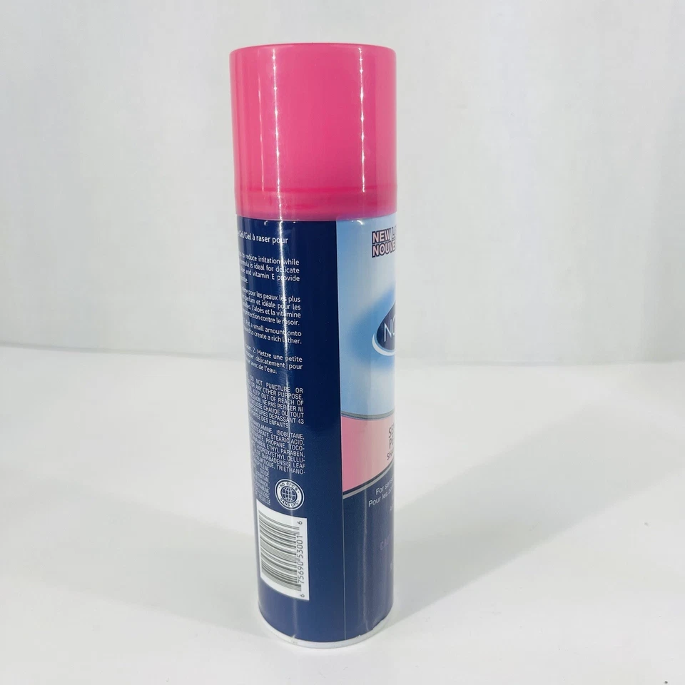 Gel de Afeitar Piel Sensible Noxzema con Vitamina E Aloe para Bikini Axilas 7oz LEER Foto 4 de 4