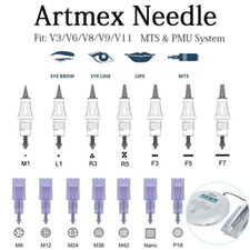 MTS PMU Tattoo Needle Cartridge For Permanent Makeup Machine Artmex V8 V6 V11 V9