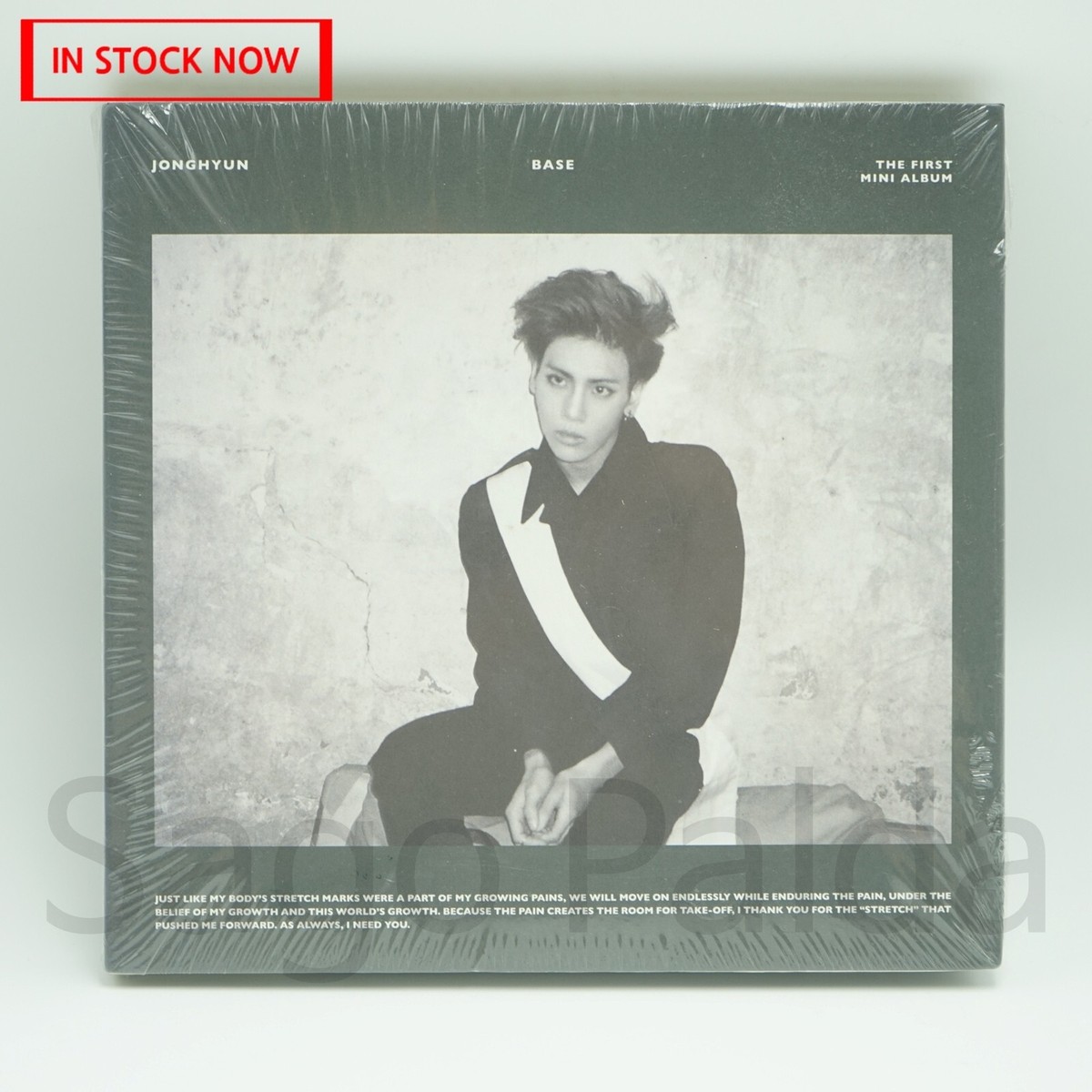 New Sealed Shinee Jonghyun - BASE Green Version- 1st Mini Album CD 