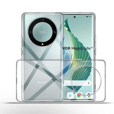 For Honor 200 90 Pro 8X X9B Magic5Lite Ultra thin Clear Soft Silicone Case Cover
