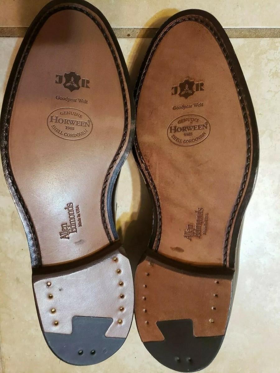 Allen Edmonds Burgundy Grayson Shell Cordovan Tassel Loafers  display picture 1