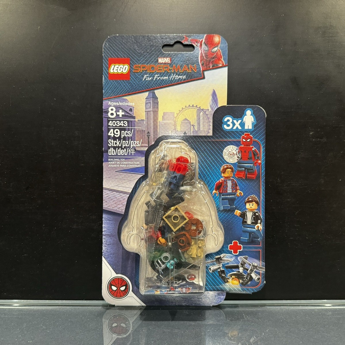 Minifigure Lego Marvel Lego Spider Man Museum Break In LEGO 40343