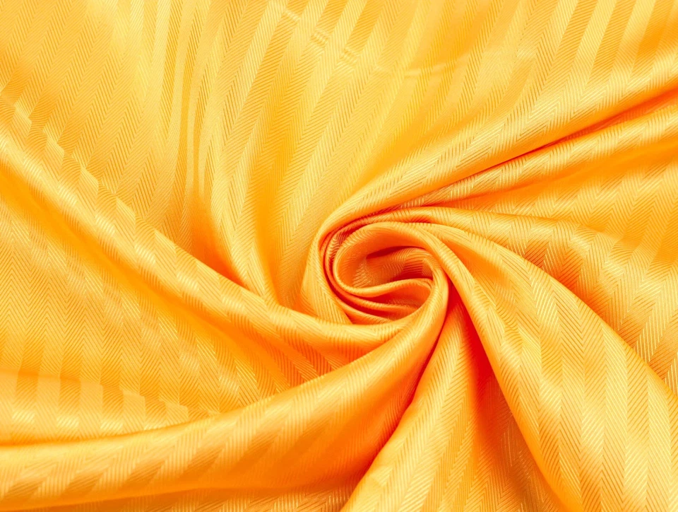 Acetat Viskosefutter Stoff Jacquard Futter STREIFEN CHEVRON GELB EUR 12,98/m