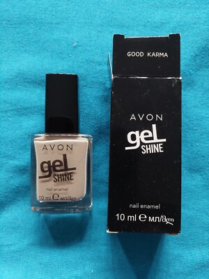 Avon Gel Glanz Nagellack in GOOD KARMA 10ml ~ 2er Set 