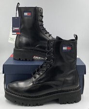 Tommy Hilfiger Tommy Jeans Damen Schnürboots Stiefeletten Stiefel Gr.40