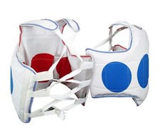 Traditional Martial Arts Reversible Chest Guard Body Protector Taekwondo Gear