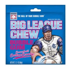UPC 042897660967 product image for Big League Chew Cotton Candy Bubblegum Chewing Gum Pouch 60g | upcitemdb.com