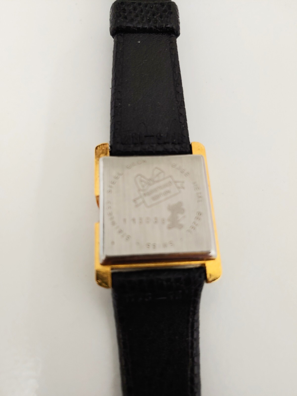 Vintage Bradley Mickey Mouse Watch PARTS ONLY Registered Edition Swiss