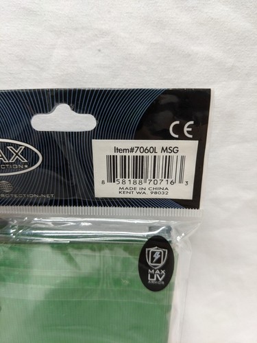 (1) (50) Pack Max Protection Green Sword Kung Fu Girl Standard Size Neo Sleeves - Picture 3 of 7