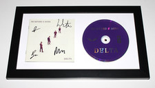 MUMFORD AND SONS BAND SIGNED FRAMED DELTA CD COVER w/COA MARCUS x4 BABEL ALBUM