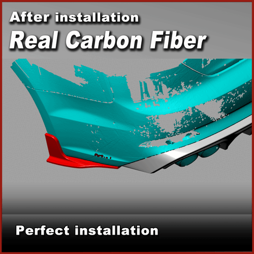 Carbon Heck Lippe Spoiler Splitter Diffusor Canard für Audi A5 B9 S Line S5 17UP - Picture 4 of 11