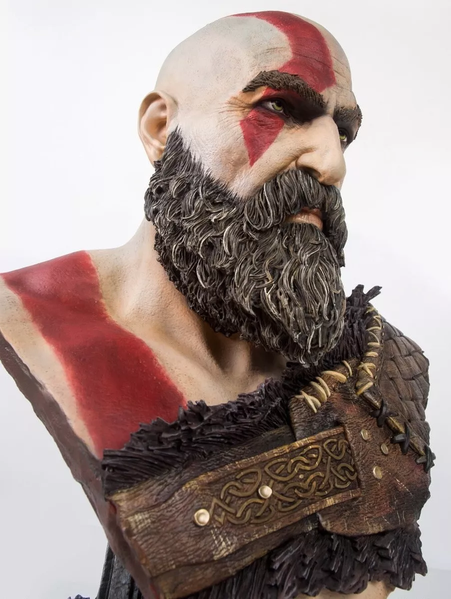 Busts and bas-reliefs of famous people - Kratos God of War