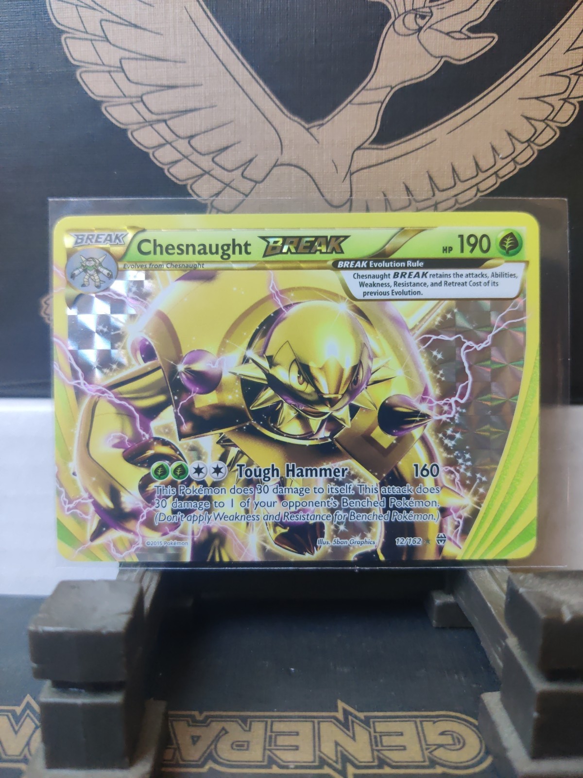 Chesnaught Break 12/162 Holo Card Breakthrough Series