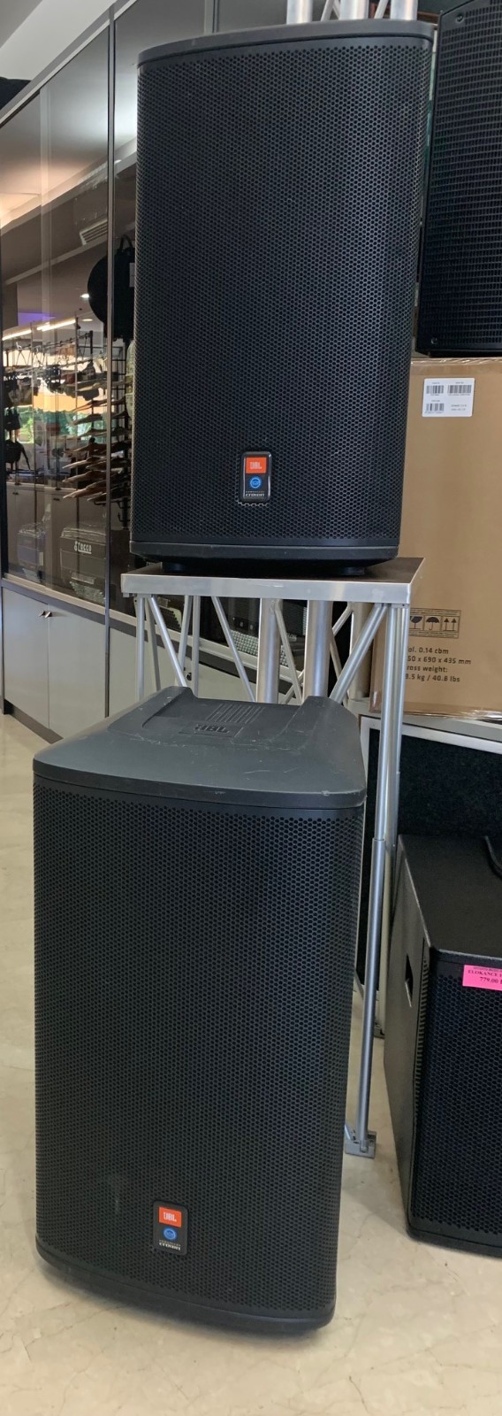 JBL PRX 515 COPPIA DIFFUSORI ATTIVI USATI !!