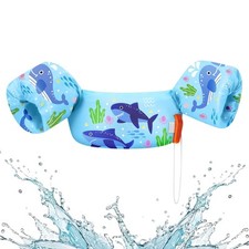 Swim Vest for Kids, Toddler Pool Floaties Fit 20-50 Lbs, Children Swimming Ve...