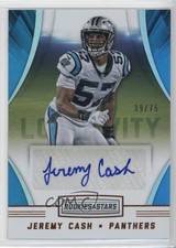 2016 Rookies & Stars Rookie Longevity Signatures 39/75 Jeremy Cash Auto 9u7