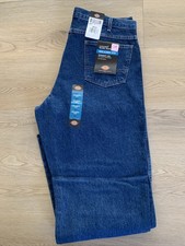 Dickies 5 Pocket Work Jeans Men's 38x32 Regular Fit Straight Leg Over Boots NWT