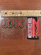 AC/DC LOGO PATCH NEW VINTAGE LOGO COLLECTABLE OFFICIAL MERCHANDISE