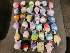 Squishmallows Squishville Lot Of 35