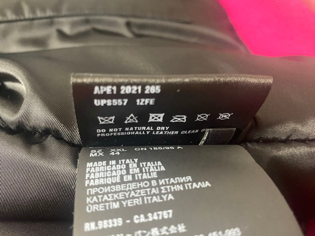 Super rare [XXL] size PRADA bomber jacket pink image 10