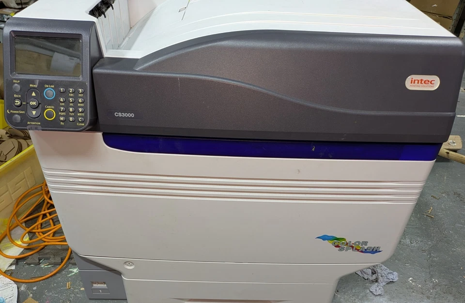 Used Intec Colour Splash CS3000 A3 needs some items see description - Image 1 of 1