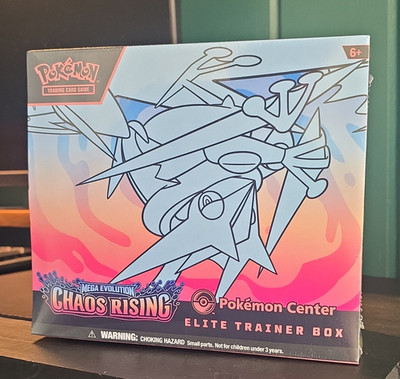 Pokémon Center Mega Evolution: Chaos Rising Elite Trainer Box Mega Lucario 2026
