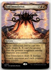 Soul Immolation (Showcase) #321 (NM) Lorwyn Eclipsed ECL Magic MTG