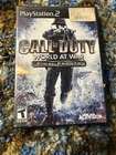 Call of Duty World at War Final Fronts Sony PlayStation 2 PS2 Video Game 2008