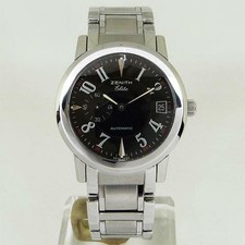 Zenith watch 01 / 02.0450.680 Port Royal Elite Automatic Black SS Overhauled