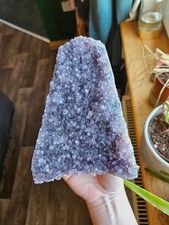 Amethyst 1kg Large Crystal Druzy Geode from Brazil Natural High Quality Statemen