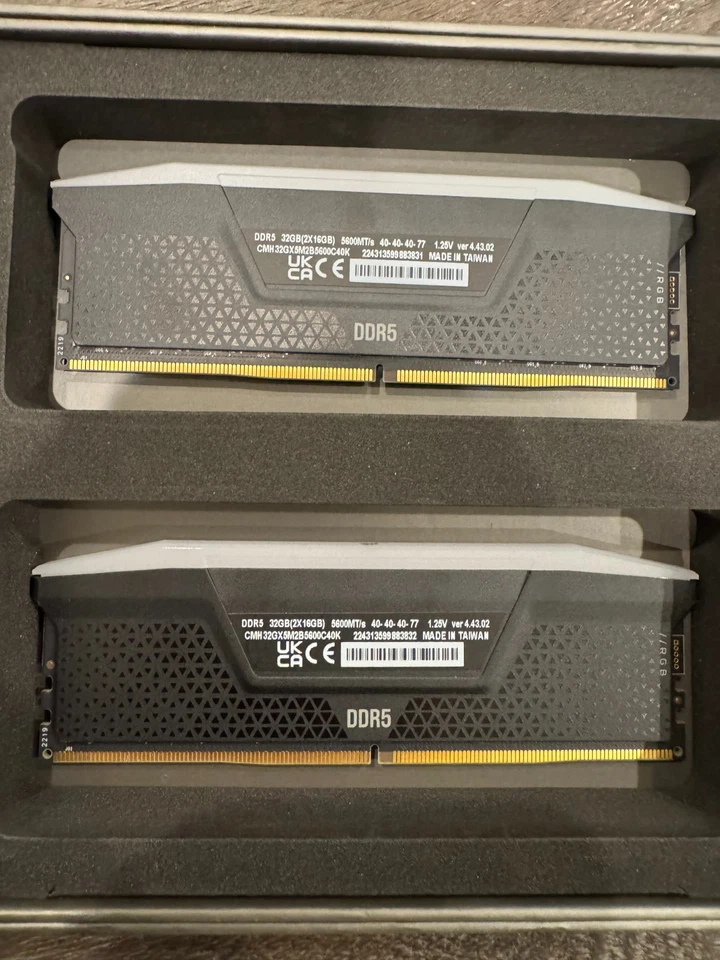 Corsair Vengeance 32GB(2x16GB) 5600MT/s DDR5 RAM - Image 4 of 4