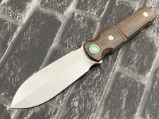 TwoSun TS531-D2-SW Fixed Blade Knife D2 Blade Micarta Handle Kydex Belt Sheath K