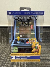 New Golden Axe I II & III Licensed Portable My Arcade Machine Micro Player Pro