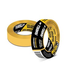 Automotive Yellow High-Heat 1.5" Masking Tape Case 24 rolls