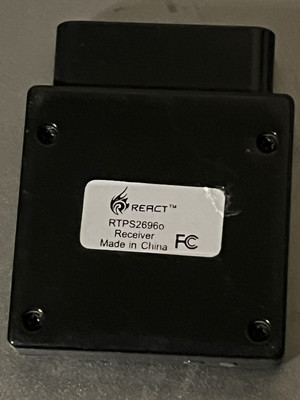 PS2 React Guitar Hero Reaper Model RTPS2696 Wireless Dongle Receiver PlayStation
