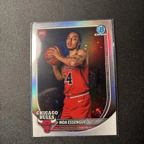 2025-26 Bowman Chrome - Noa Essengue BRR-12 -Red Rookie Variation Rookie Card RC