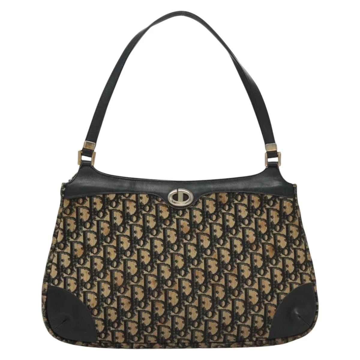 Sac bandoulière Dior Trotter en toile marine authentique