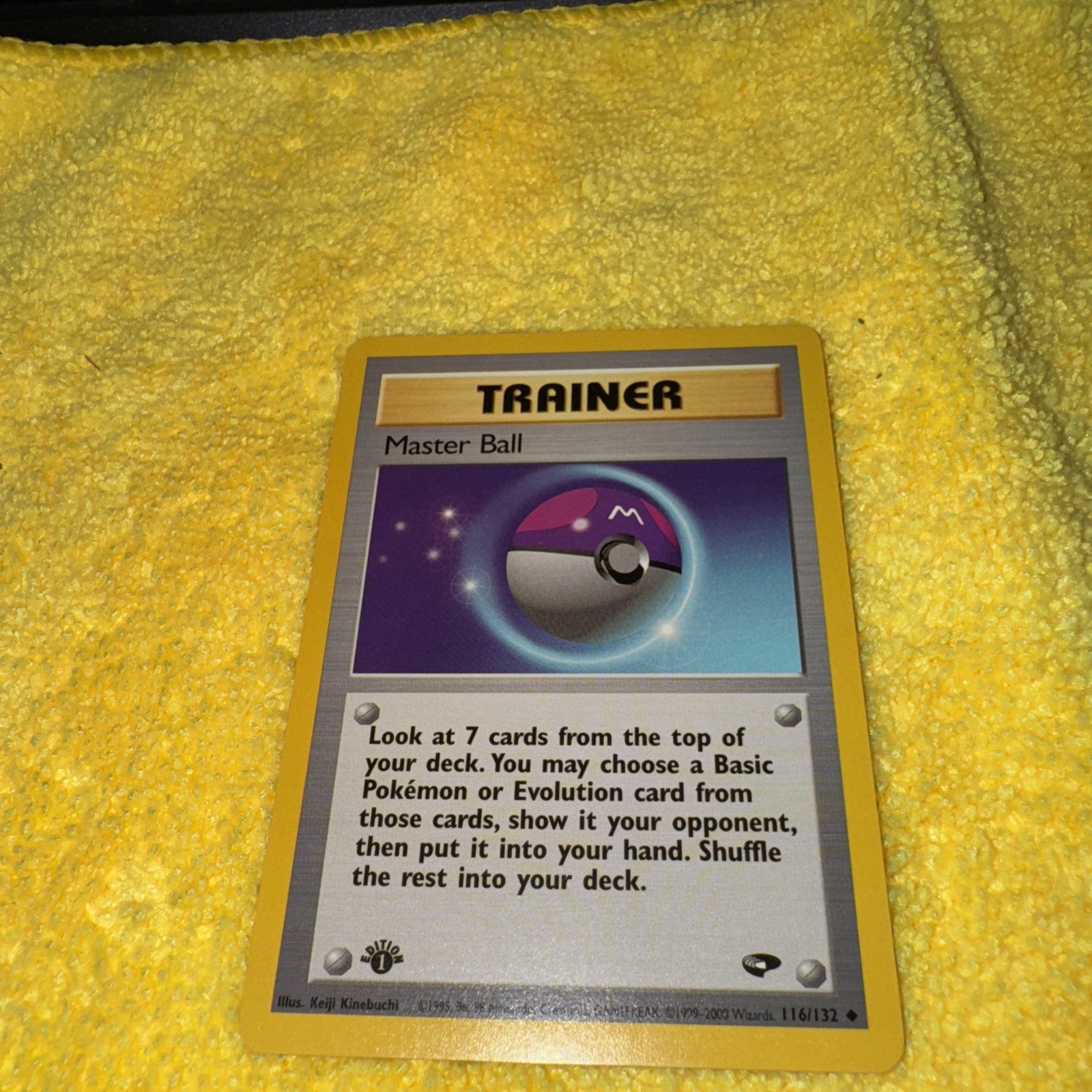 1st Edition Master Ball 116/132 - Gym Challenge NM