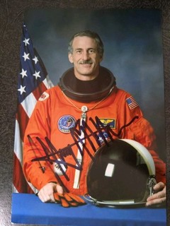 JEFFREY HOFFMAN Authentic Hand Signed Autograph 4X6 PHOTO NASA ASTRONAUT