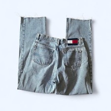 Y2K Vintage Tommy Hilfiger Light Wash Highwaisted Women Jeans Size 2