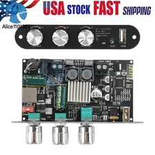 ZK-1001U 100W Mono Bluetooth Audio Power Amplifier Module Bass Treble USA