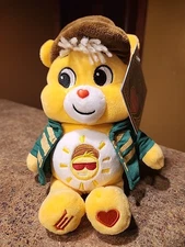 NEW Care Bears Wicked Fun Size Plush - Funshine Bear as the Scarecrow