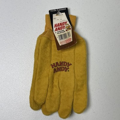 Vintage Handy Andy Wells Lamont Work Chore Gloves NEW Old Stock NOS