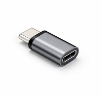 Dinic Adapter Usb C Stecker Auf Usb 2.0 Micro Buchse, Silber