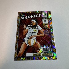 2025 Panini Donruss WNBA - NET MARVEL'S Rickea Jackson #6 Diamond LA Sparks